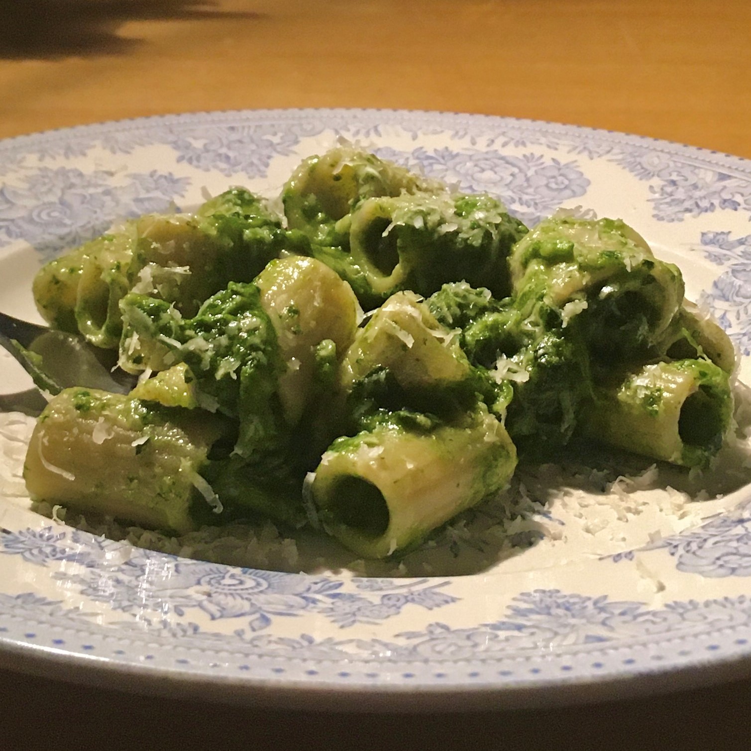 Adrianna's PSB and wild garlic pasta