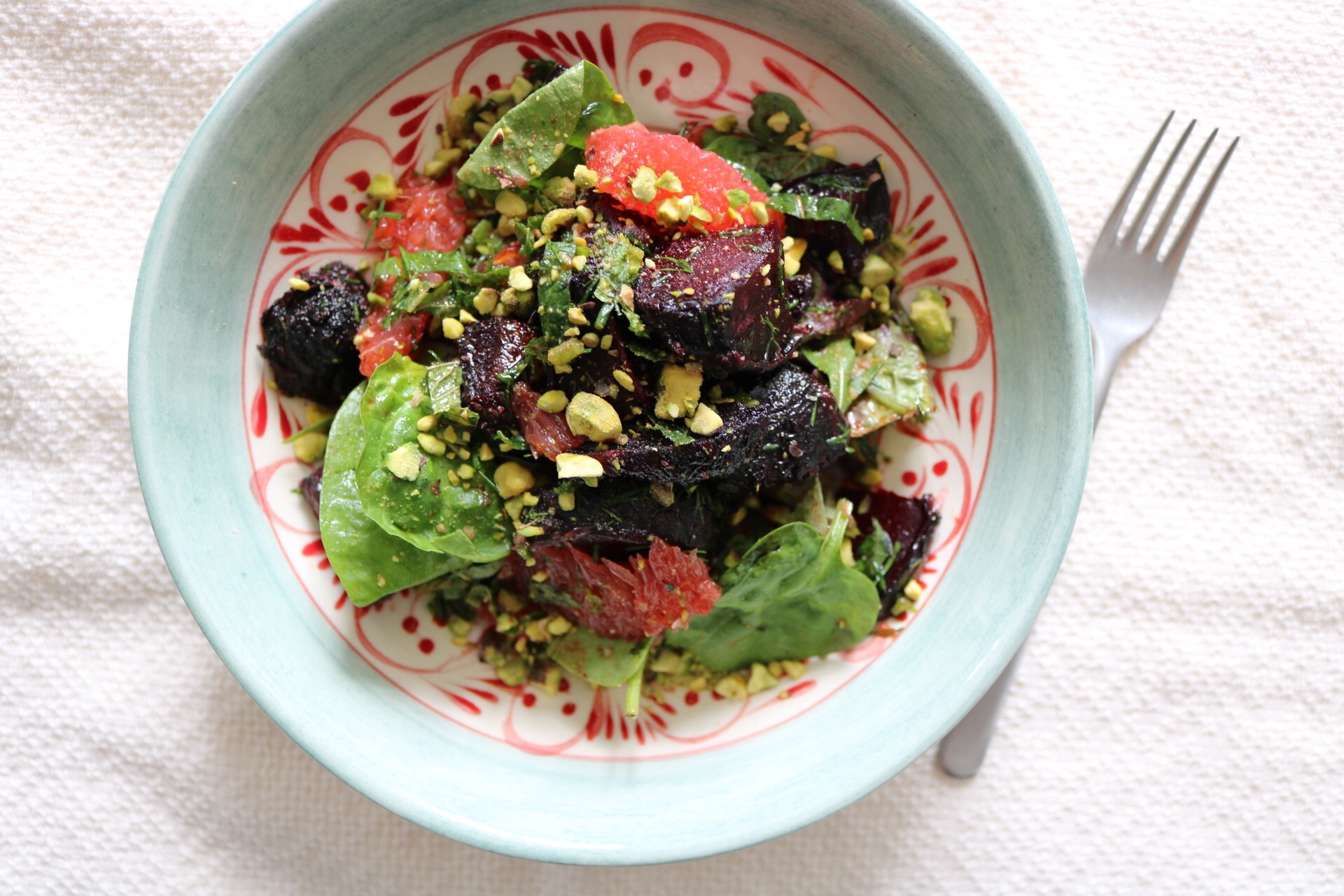 beetroot grapefruit salad