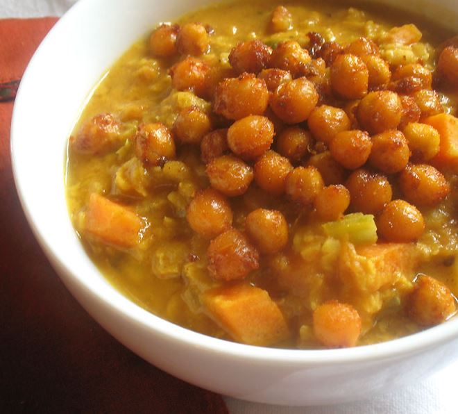 vegbox dhal with chickpeas