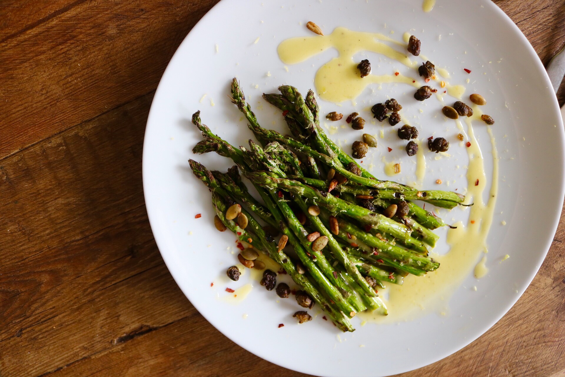 asparagus lemon dressing