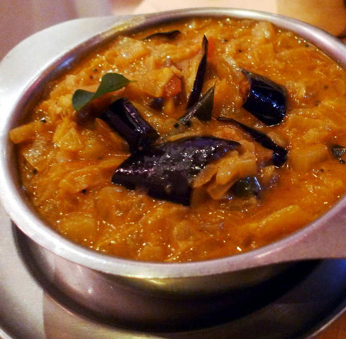aubergine curry