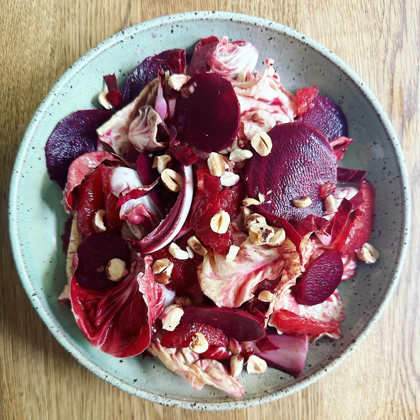 beet pickle on plate