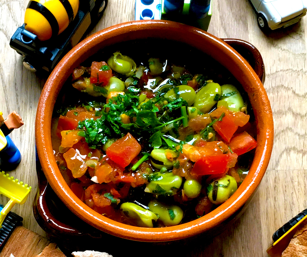 foul m'damas broad beans