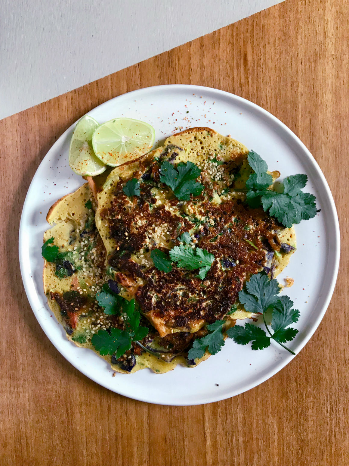 Korean pancakes vegan 