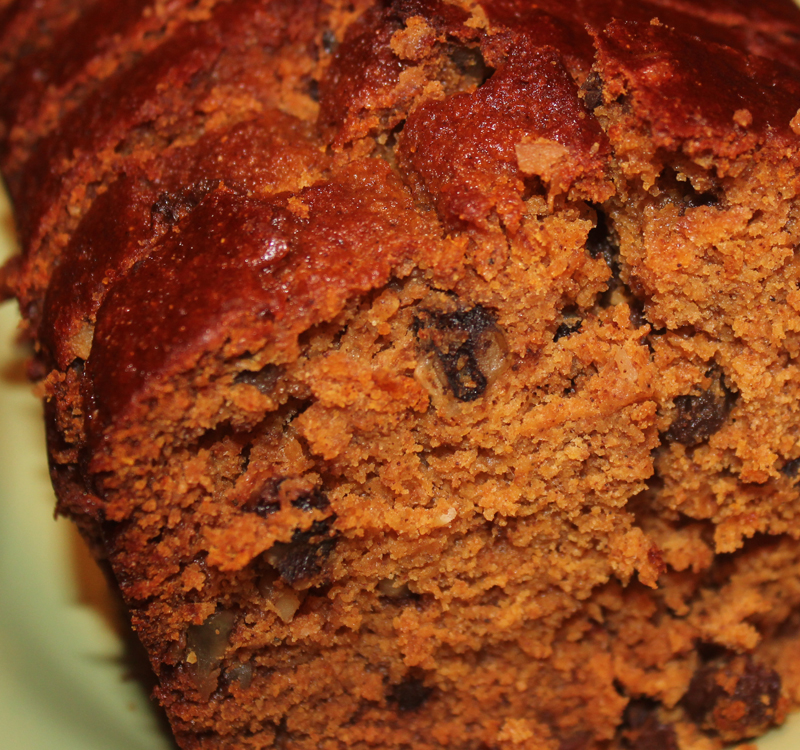 pumpkin tea loaf