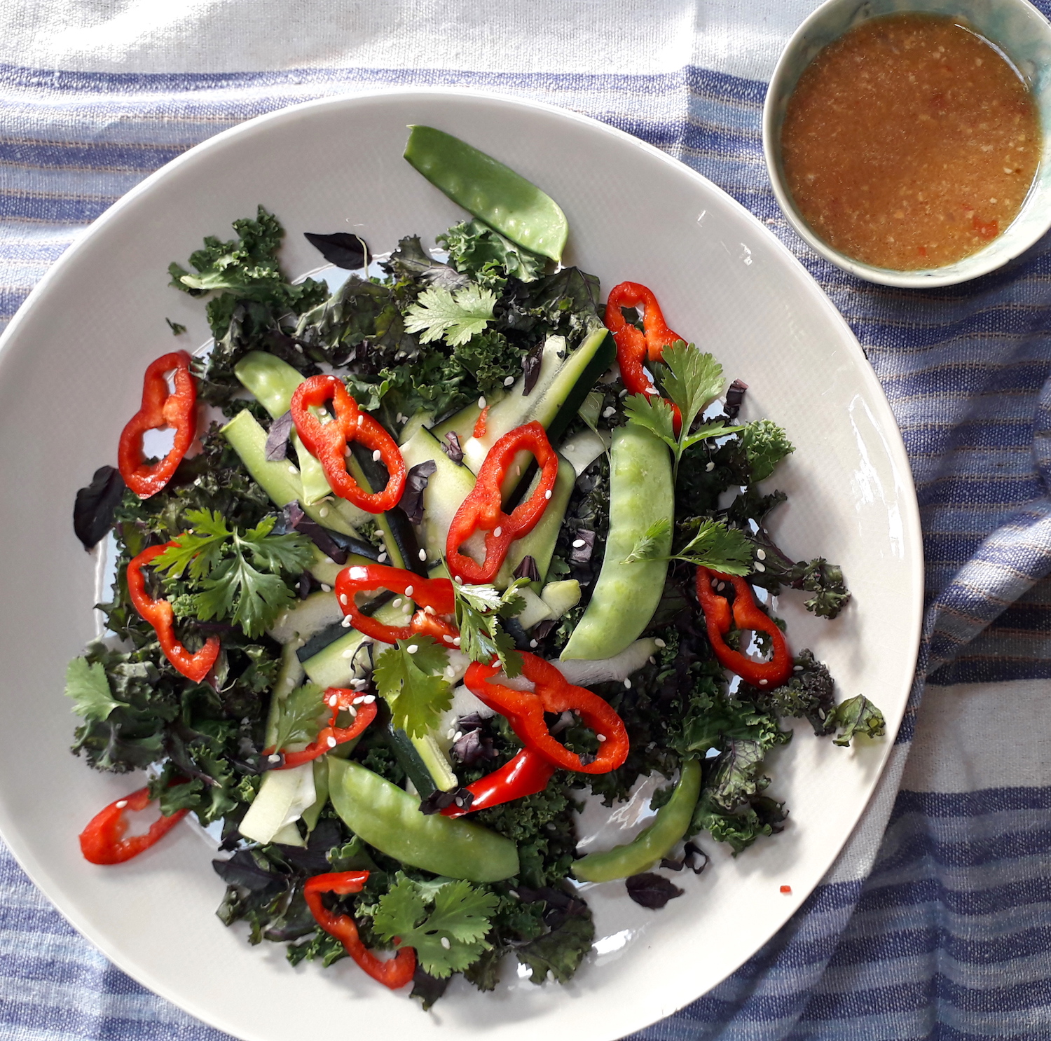 raw kale salad