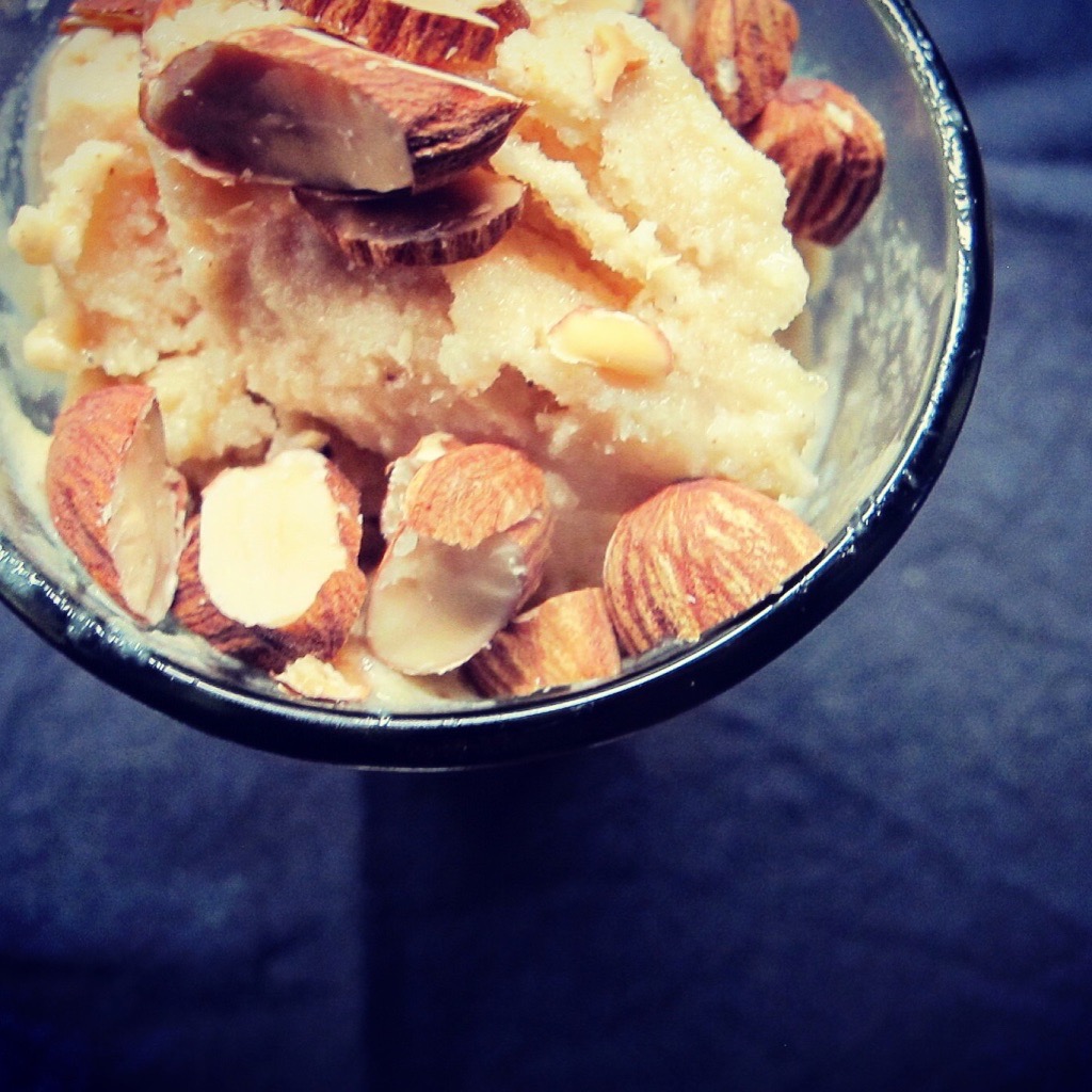 spiced apple sorbet