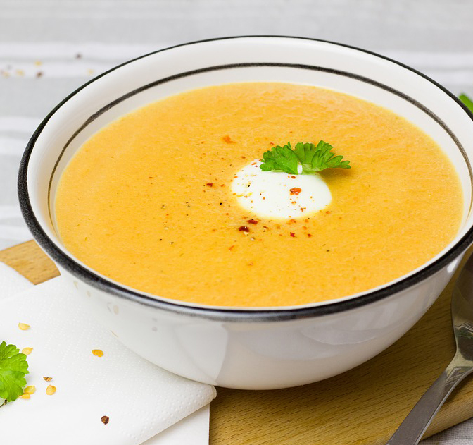 squash and peanut butter soup