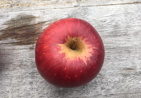 red apple
