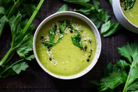 simple celery soup