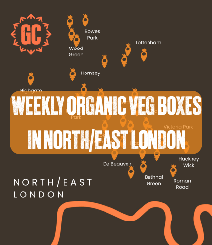 A map of GC's collection points North of the river.