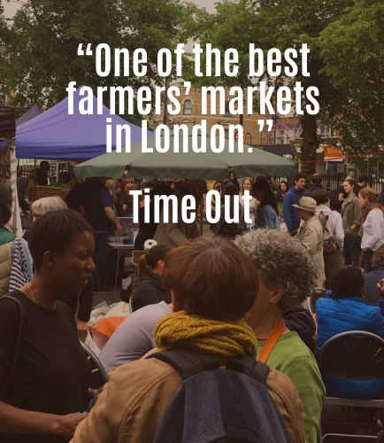 "One of the best farmers' markets in London" - Time Out