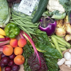 fruit and veg box contents