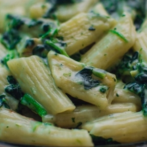 pasta with greens