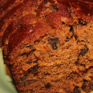 pumpkin tea loaf