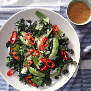 raw kale salad